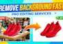 remove background from photos and deliver transparent png